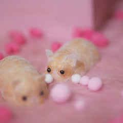 Premade lovely Squishy Puppy - Handmade Adorable Dog (2 Pcs) - Squishy DIY